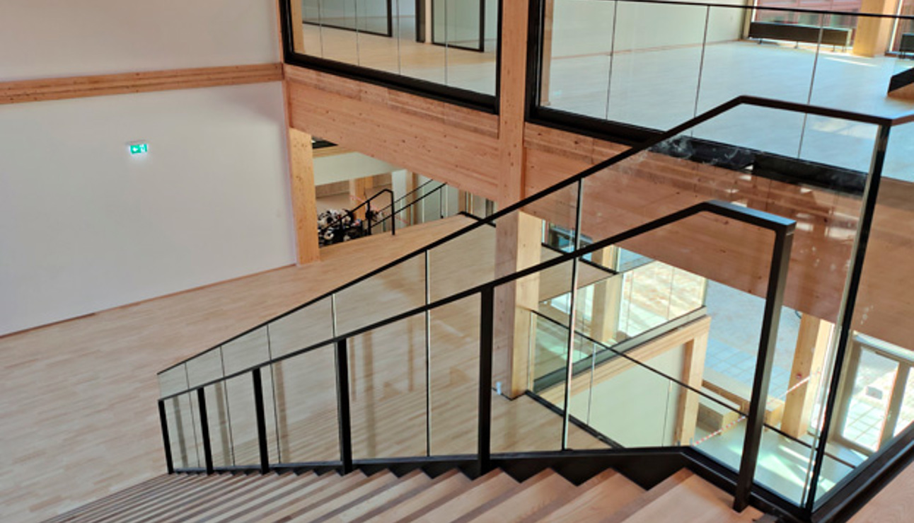 Billede af en flot trappe